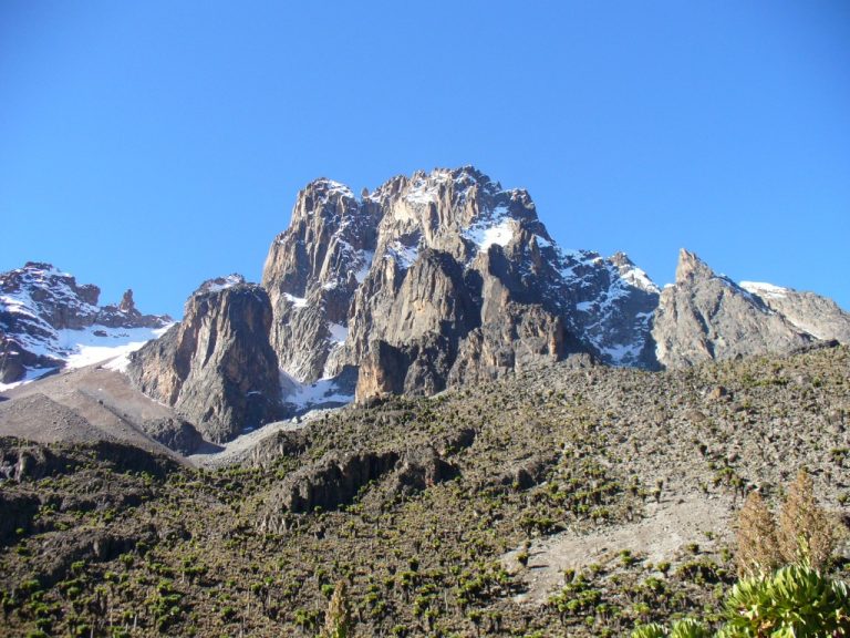 Mt. Kenya 4 Days Trekking (Ascend Naromoru, descend Naromoro route)