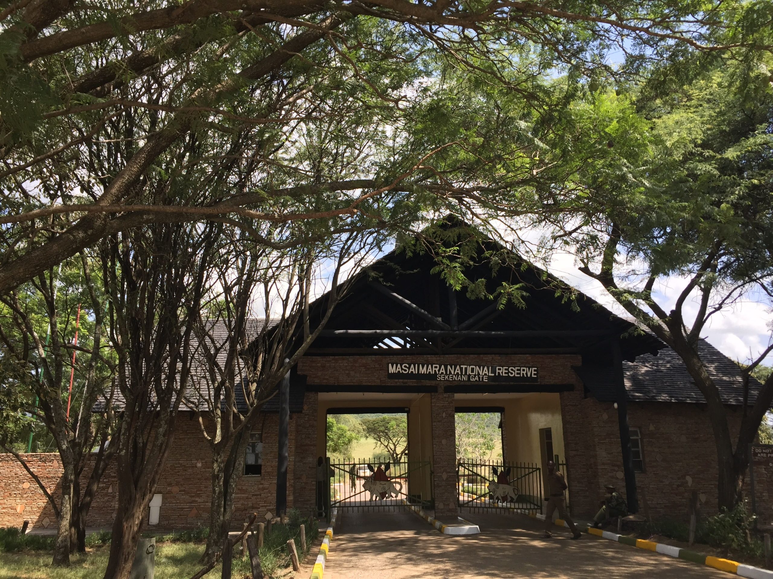 Entrance to Maasai Mara