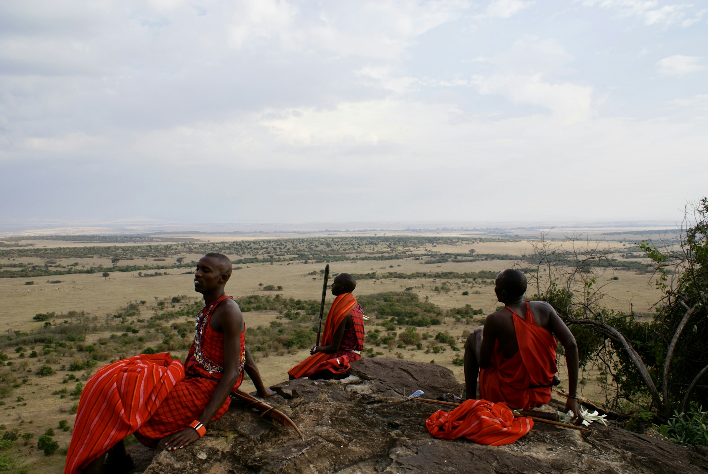 Maasai Warriors in Mara
